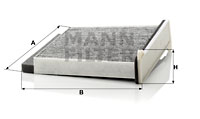 Cabin Air Filter CUK 2231