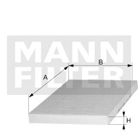 Cabin Air Filter CU 2556