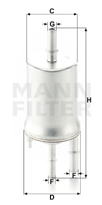 Fuel Filter WK 6015