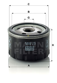 Oil Filter MW 75