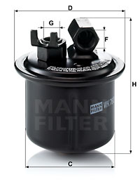 Fuel Filter WK 76/2
