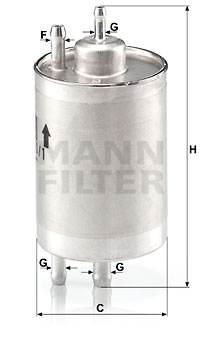 Fuel Filter WK 720/1