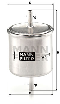 Fuel Filter WK 79