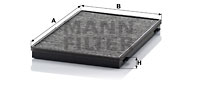 Cabin Air Filter CUK 3943