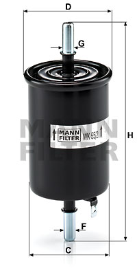 Fuel Filter WK 55/2
